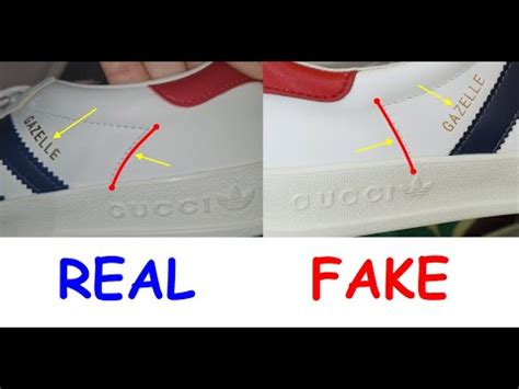 real vs fake adidas gazelle|adidas gazelle real.